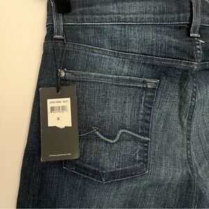NWT: 7 For All Mankind Dark Wash Slimmy Jeans Men’s Size 30